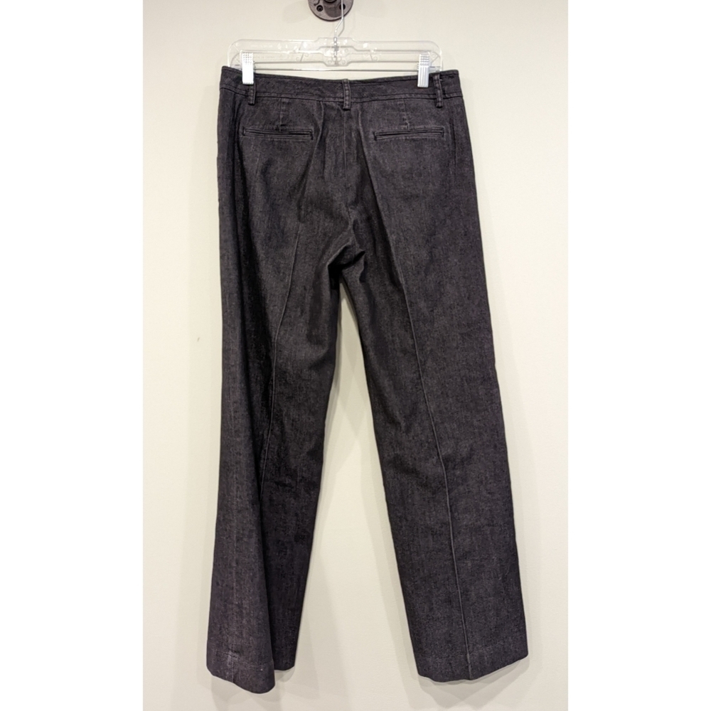 Sandro Sport Grey Straight Leg Pants Size 6 - Picture 3 of 4